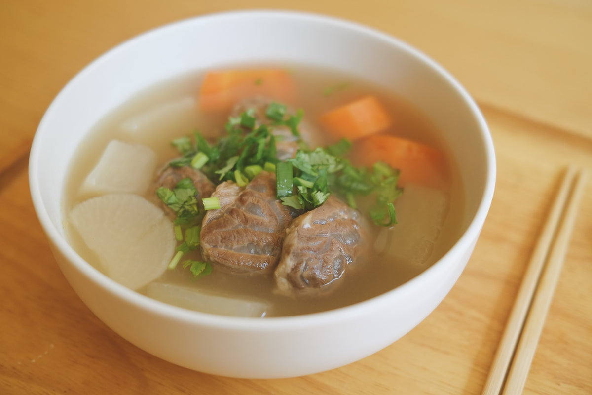 清燉牛肉湯 Clear-Braised Beef Soup