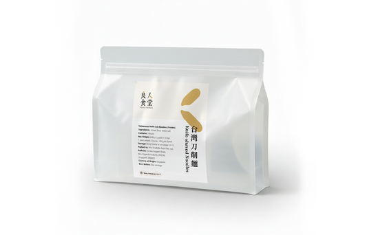 冷凍台灣刀削麵 Frozen Knife-shaved Noodles