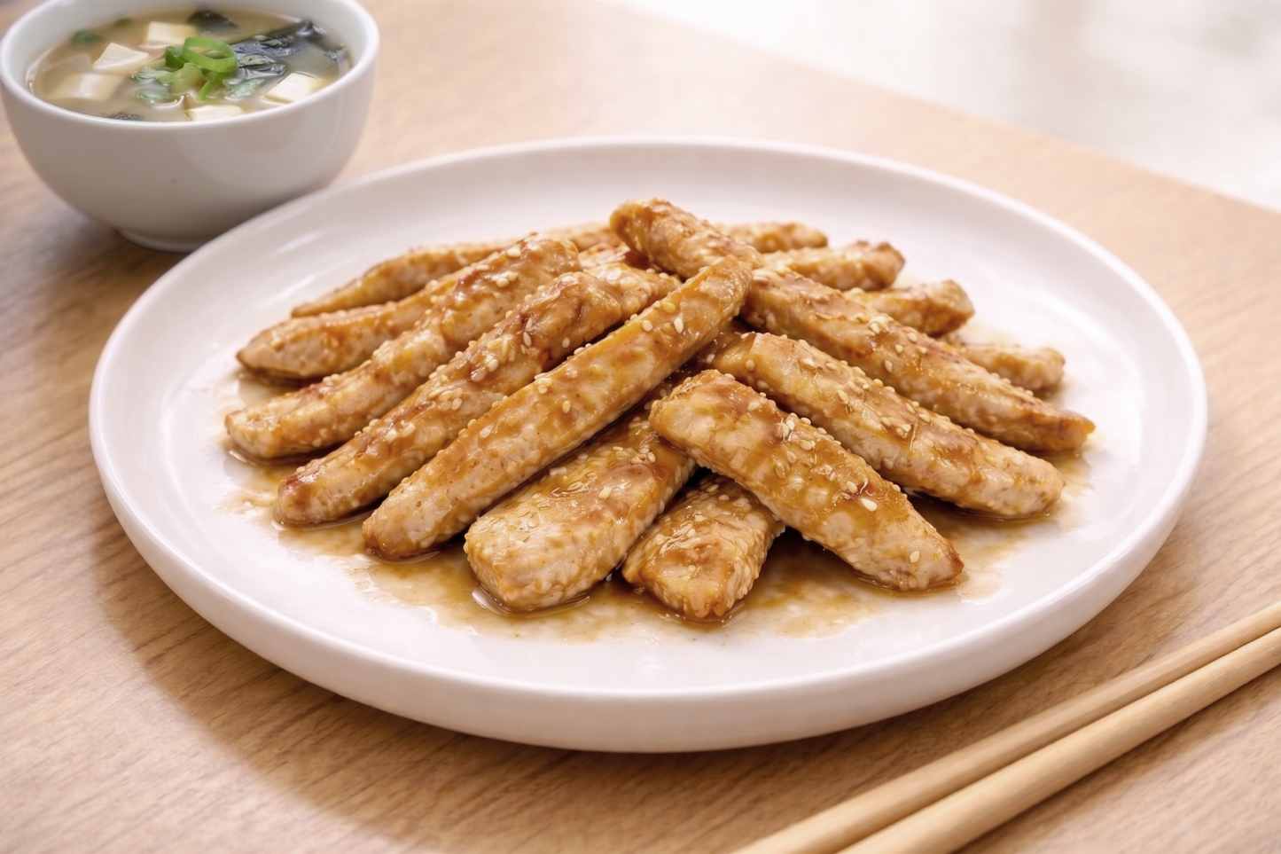 味噌照燒松阪豬 Miso Teriyaki Pork Jowl